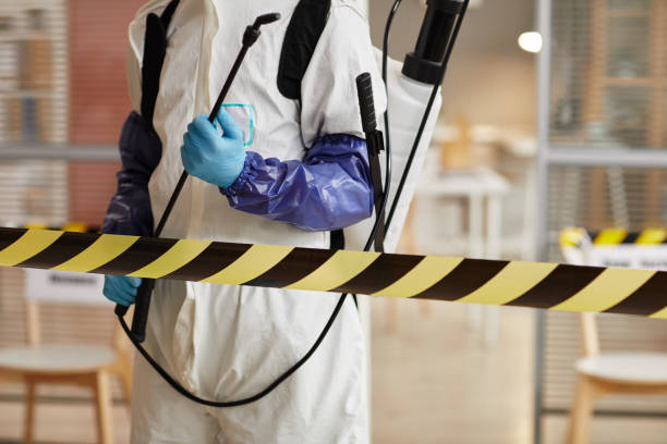 Professional Blood Cleanup technician working in Plainview, NY